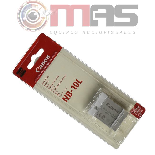 Blumax Batterie NB-10L 950 MAh Pour Canon - Professionnelle Avec Puce, Compatible PowerShot SX40 HS, G1 X, Etc.